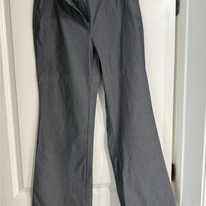 New York & Company Gray Pinstripe Trousers